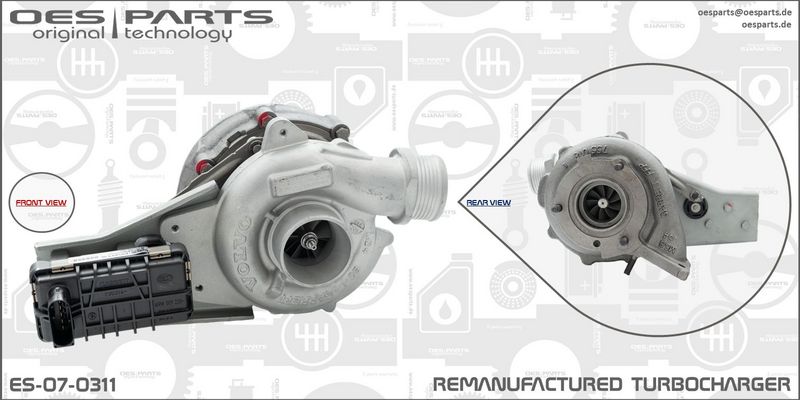 OES PARTS Компрессор, наддув ES-07-0311